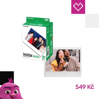Fujifilm Instax Wide glossy 20ks – Hledejceny.cz