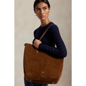 Ralph Lauren Шопинг чанта дамска от велур (428968152)