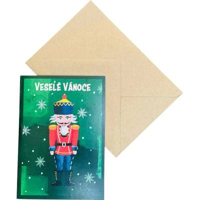 VEPEZ Vánoční blahopřání Louskáček veselé Vánoce