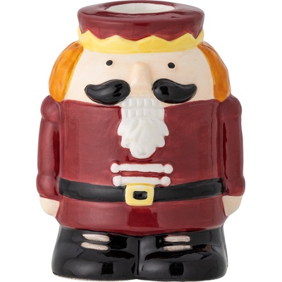 Bloomingville Свещник за класическа свещ Feast 9 см червен (82061247)