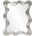 Halmar Стенно огледало deco антично сребристо
