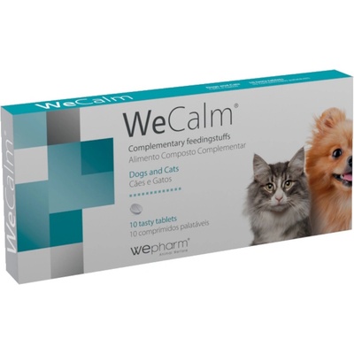 Wepharm WeCalm pre psy a mačky 10 tabliet