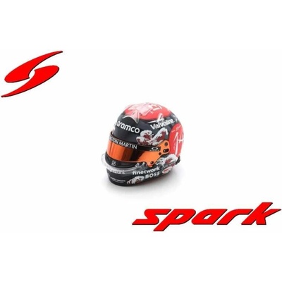 Model přilby SPARK Fernando Alonso F1 2024 SE Japan 1:5