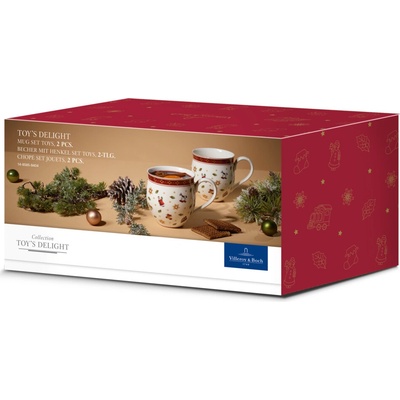 Villeroy & Boch Toy´s Delight 2 x vianočných hrnčekov 340 ml