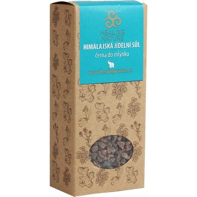 Healing Nature Himalájska jedálenská soľ čierna do mlynčeka hrubé 200 g