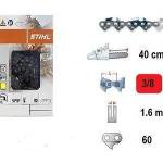 STIHL верига 40 (3/8 1.6)-40см-30зъба-60звена, stihl rapid super (36210001640_60)