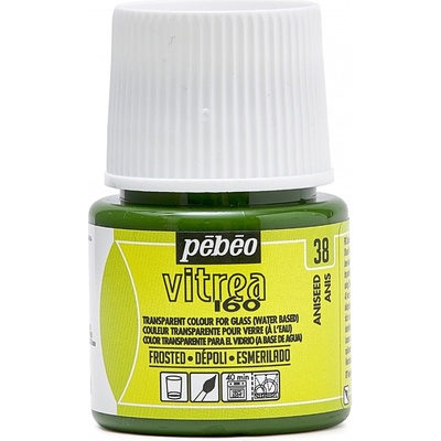 Pébéo Napaľovacia farba na sklo Vitrea 160 45 ml 38 Aniseed