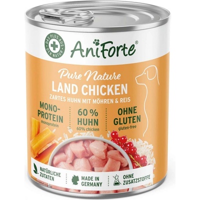 AniForte LandChicken kuřecí s mrkví 400 g