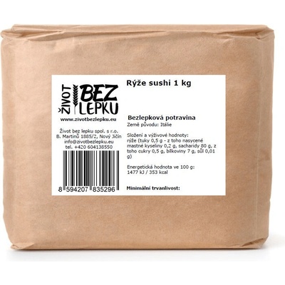 Život bez lepku rýže sushi 2 kg