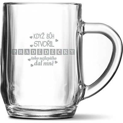 Sablio Půllitr Když Bůh stvořil pradědečky 500 ml