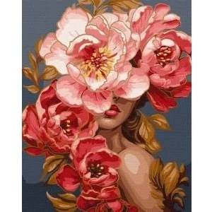 Ideyka Painting by numbers - Blooming grace 40x50cm