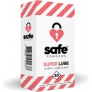 Safe Super Lube Condoms Extra Lubricant 10 ks