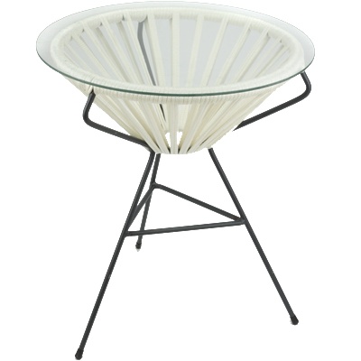Mira-N HORECANO-OUTDOOR-Маса PAIA Ø50h55cm КРЕМ (NT031-N1002) (01955106)