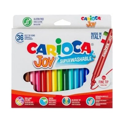 CARIOCA - Творчески комплект флумастери - 36 цвята (40616)