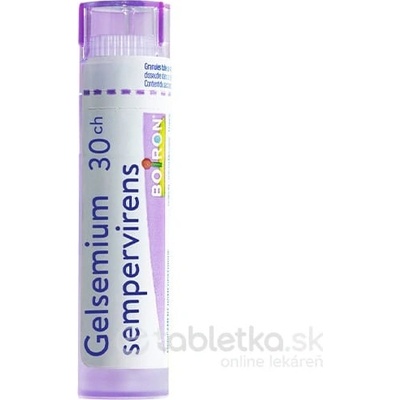 Gelsemium Sempervirens gra.1 x 4 g 30CH