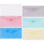 DONAU Envelope Briefcase DONAU latch, PP, DL, 180micr. , blue