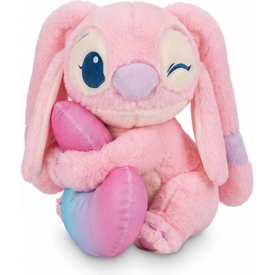 Plush Lilo a Stitch Angel so srdiečkom Maxi 40cm
