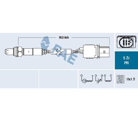 Lambda sonda FAE 75092