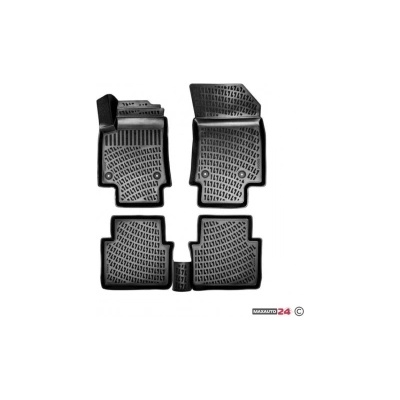 Rizline Гумени стелки RizLine съвместими с Jeep Cherokee KL 2014-2019