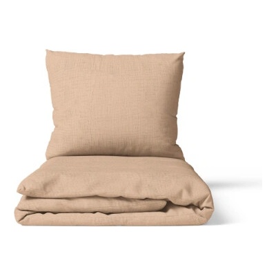 Takoy Mušelínové obliečky 140x200 set hnedá-HT-01214 140x200 70x90