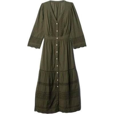 Gap LACE Dámské šaty khaki