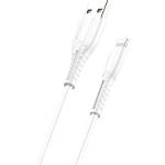 USAMS Kabel U35 Lightning 2A Fast кабел, бял (Usa000469)