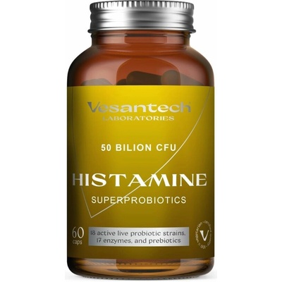 Vesantech Probiotika Histamine 50 mld CFU 60 vegan kapslí