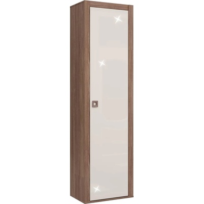 Гардероб 1D Domino Havana L57 дъб хавана и кашмир супер гланц