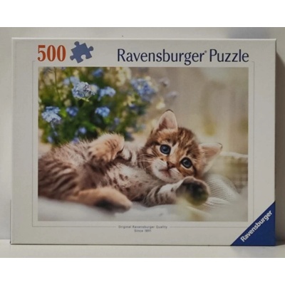 RAVENSBURGER Mazlivé koťátko 500 dílků