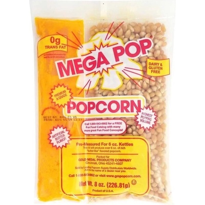 MegaPop Popcorn kukurica tuk soľ 227 g