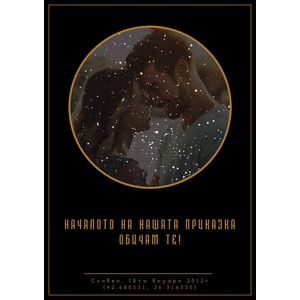  Звездна Карта - Арт 15 (Postervramka-57-b1)