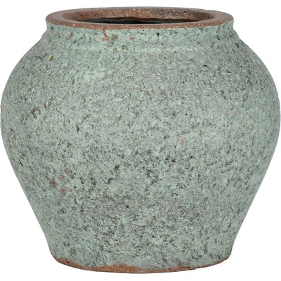 Pottery Pots Kvetináč Zeus, rustikálna zelená, 69 x 58 cm