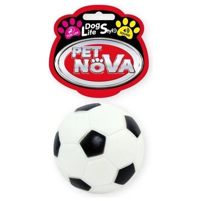 Pet Nova Dog Life Style gumový míč (fotbal) 7 cm