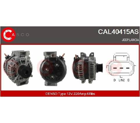 generátor CASCO CAL40415AS