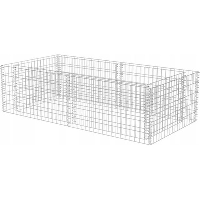 zahrada-XL Gabionový truhlík pozinkovaná ocel 180 x 90 x 50 cm