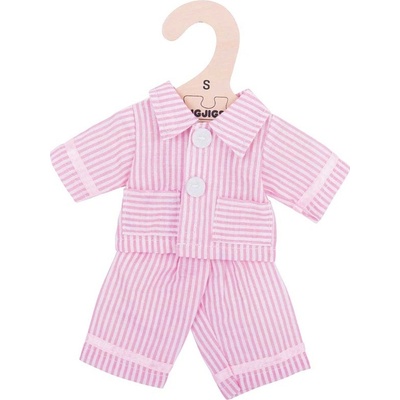 Bigjigs Toys Pyžamo pre bábiku 28 cm Ružové