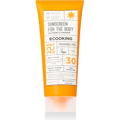 ECOOKING Moisturising Sunscreen For The Body SPF 30 200 ml