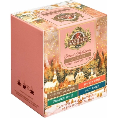 BASILUR Christmas Fruit Assorted přebal 10 x 1,8 g