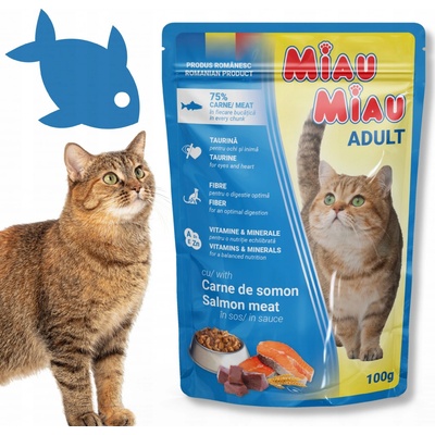 Miau Miau Adult Salmon 100 g