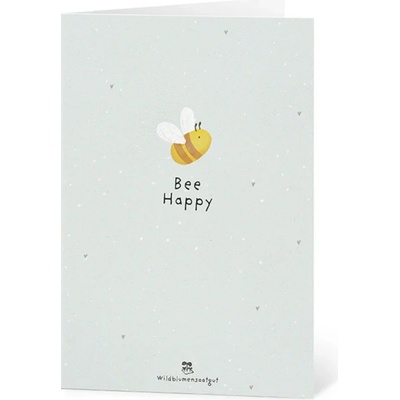 Die Stadtgärtner Kvitnúce blahoželanie "Bee Happy" - 1 ks