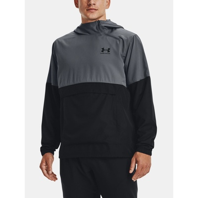 Under Armour UA Woven Asym Zip Pullover T-shirt Under Armour | Siv | МЪЖЕ | M