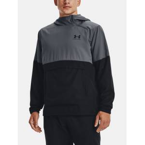Under Armour UA Woven Asym Zip Pullover T-shirt Under Armour | Siv | МЪЖЕ | M