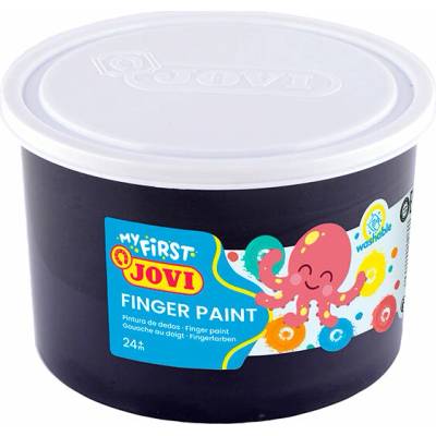 Jovi prstová farba v tégliku 500 ml čierna