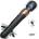 SuperLove Triple Pleasure Massage Wand & Flapping Vibrator Black