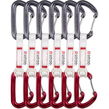 Ocún Комплект примки OCÚN Hawk QD Wire BIO-DYN 6-pack red