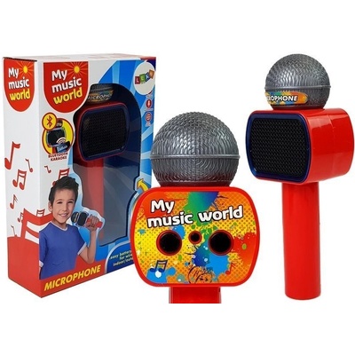Detský karaoke IInlea4Fun MY MUSIC WORLD červený