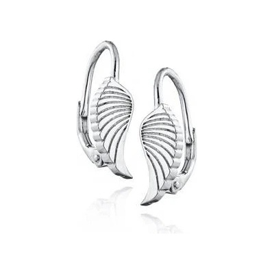 NUBIS® stříbrné náušnice andělská křídla NB-3197