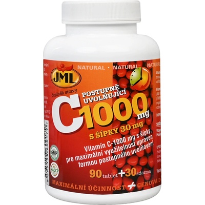 JML Vitamin C Šípky 1000 mg 120 tablet