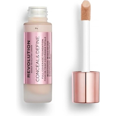 Makeup Revolution Conceal & Define krycí make-up F4 23 ml