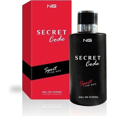 NG perfumes Secret Code toaletná voda pánska 100 ml
